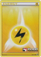 Lightning Energy 108/114 Crosshatch Holo Promo - 2011 Play! Pokemon